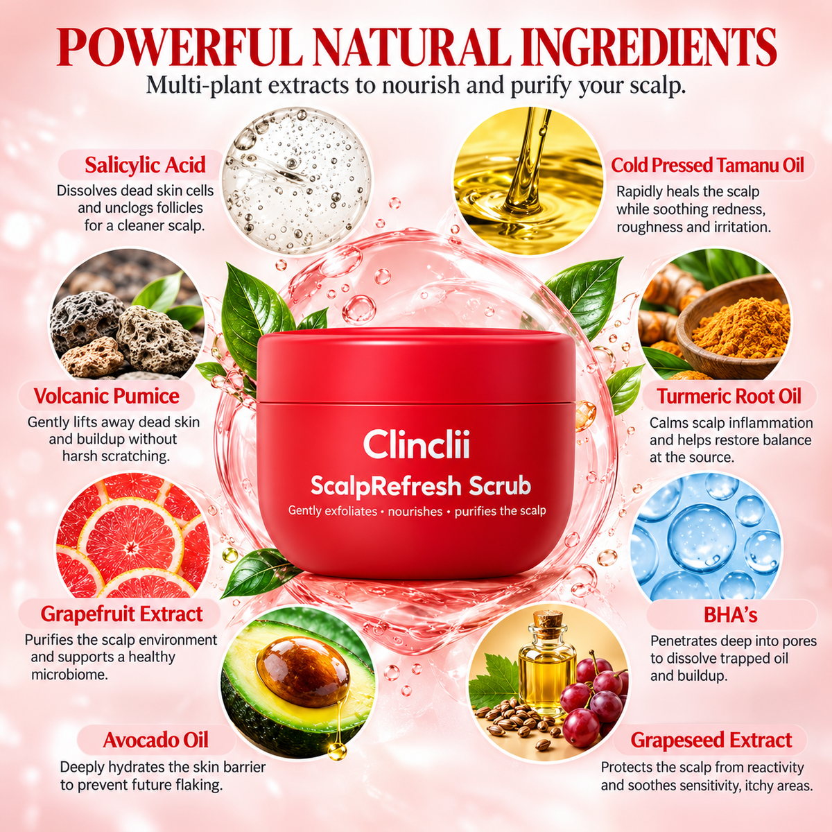 Healthy Roots Start Here – Scalp Scrub for Fresh, Fuller-Looking Hair