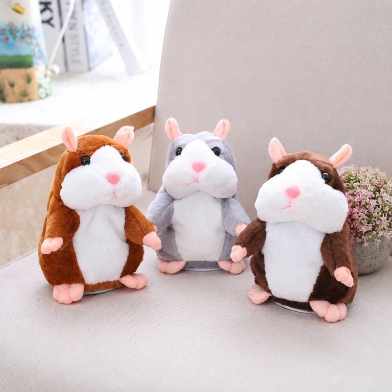 🥳2026 HOT SALE🥳💞50K+ SOLD! 🐹✨Talking Hamster Plush – repeats whatever you say, auto head-shaking, hilarious fun for kids & adults. Perfect gift & pet entertainment! 🎁💚