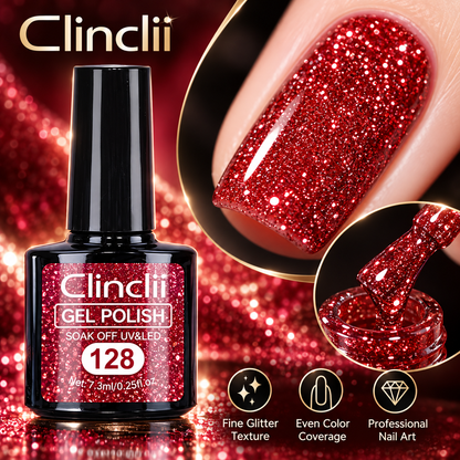 Sparkling Diamond Glitter Nail Gel ✨