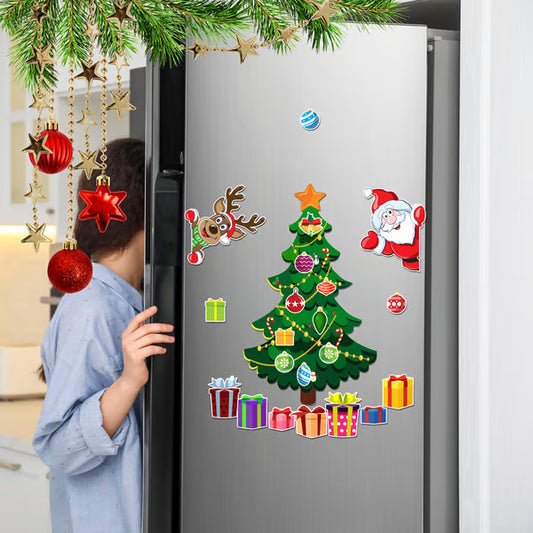 Christmas Themed Magnetic Stickers