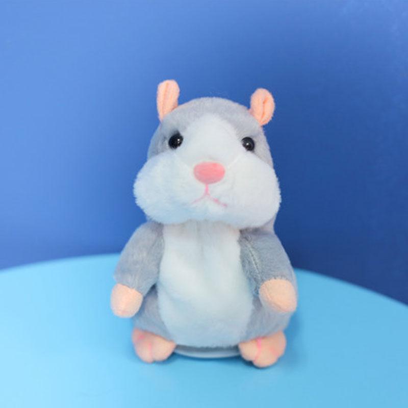 🥳2026 HOT SALE🥳💞50K+ SOLD! 🐹✨Talking Hamster Plush – repeats whatever you say, auto head-shaking, hilarious fun for kids & adults. Perfect gift & pet entertainment! 🎁💚